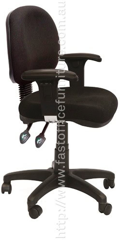 Stradbroke Medium Back Task Chair - with Arms