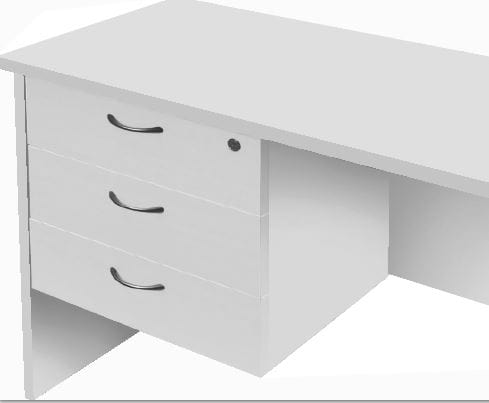 Function Fixed Drawer Unit Silver Grey Drawer Unit Only Desk