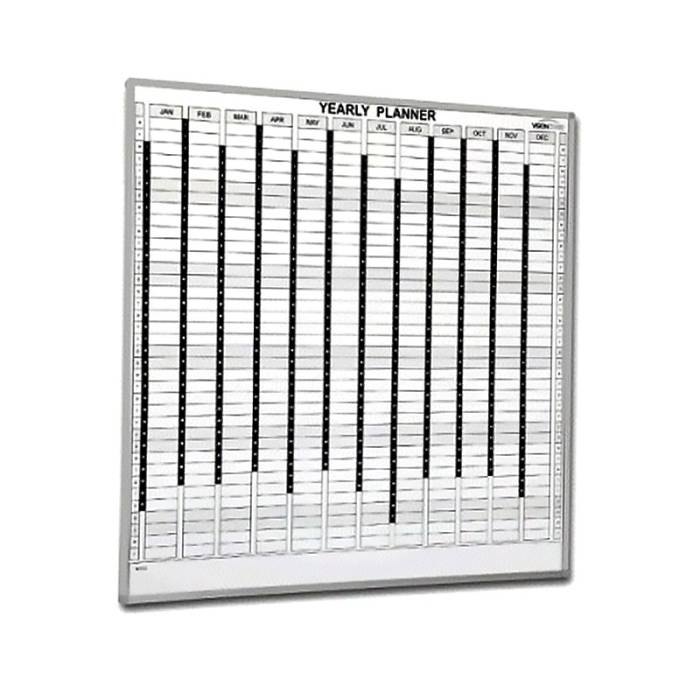 Magnetic White Board Yearly Planner | yearly planner board | whiteboard year planner