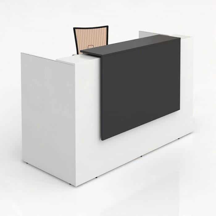 Florence Reception Desk, Gloss White