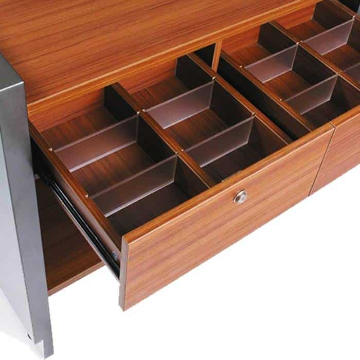 Genie Mini Reception Desk, Drawer Detail