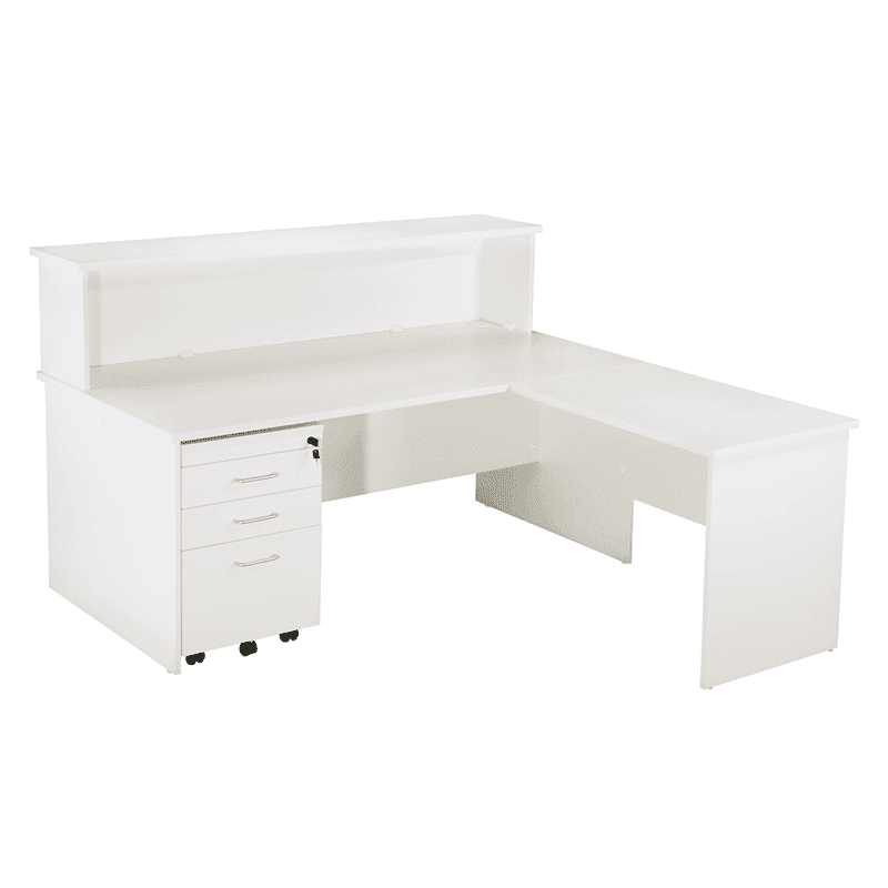 Space System Squareline Desk With Cowl Fast Office Furniture Fast Office Furniture Warranty