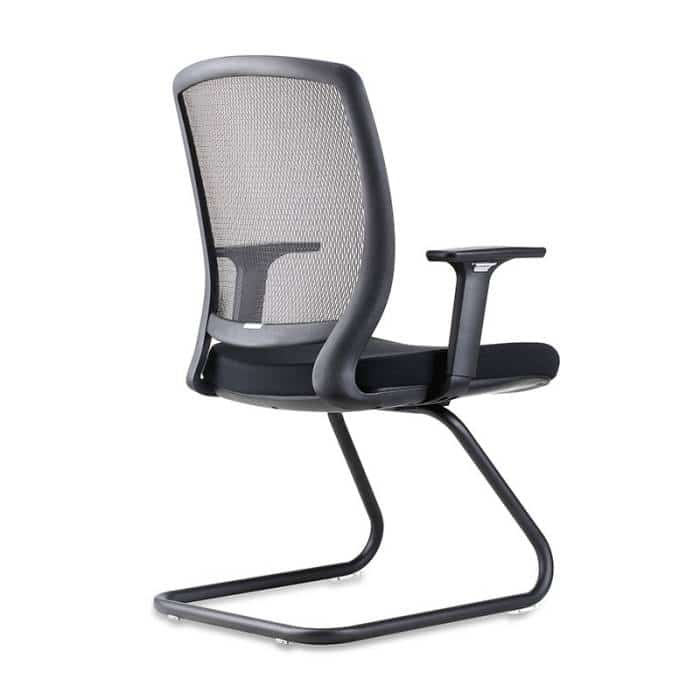 Mode Visitor Chair, Rear Angle View