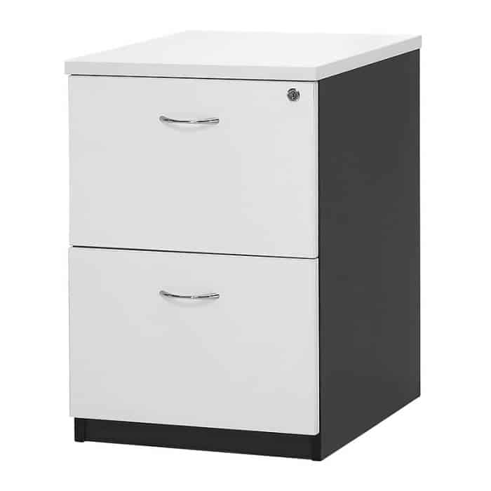 Laminate 2 Drawer Filing Cabinet