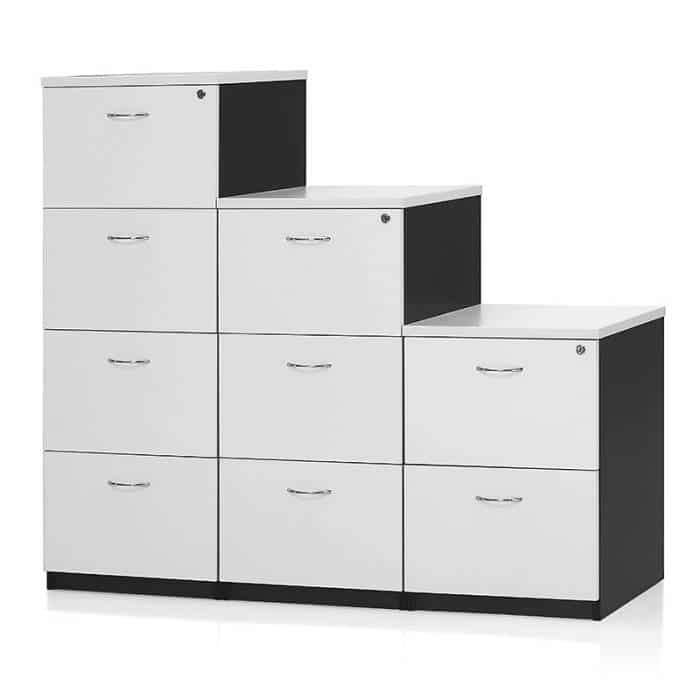 White Filing Cabinet Range