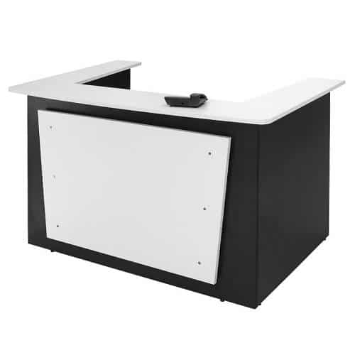 White Reception Desk