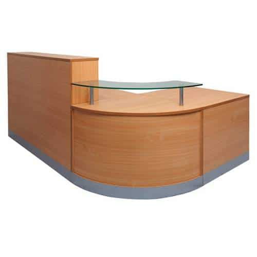 Curve Reception Desk