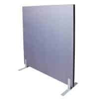 Fast Portable Accoustic Screen Divider, Grey Fabric
