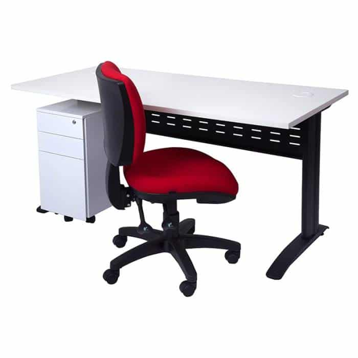 Space System Desk, Drawer Unit and Carina Chair Package