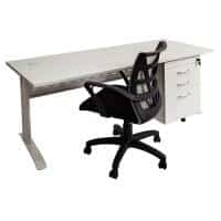 Space System Desk, Drawer Unit and Levi Chair Package