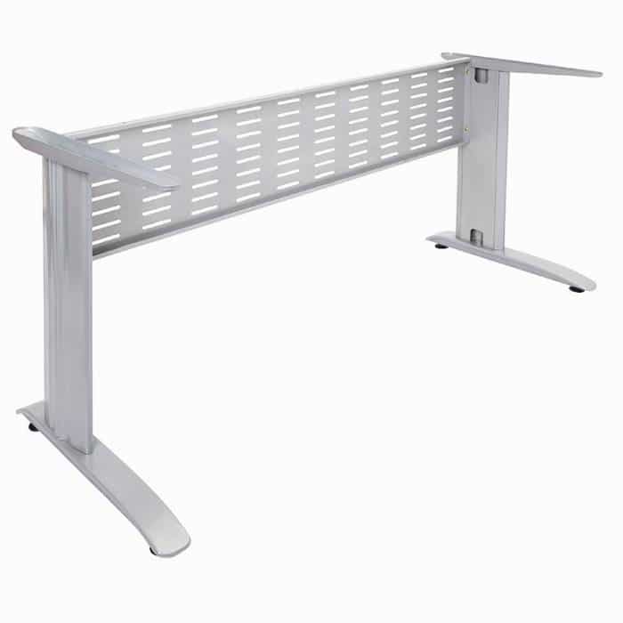 Space System Desk Under Frame, Silver - No Desk Top