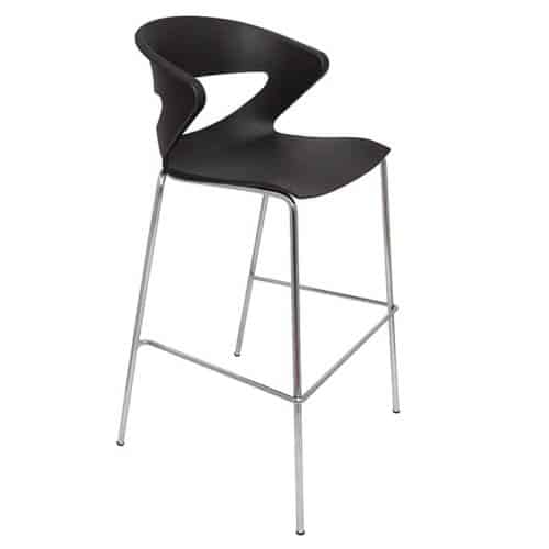 Taurus Stool, Black