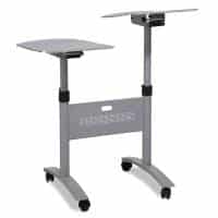 Height adjustable Mobile Stand, Double Platform