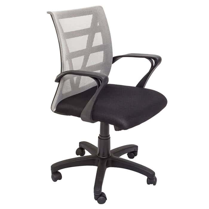 Levi Chair, Silver Mesh Back