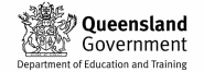 Queensland Department of Education and Training Queensland Department of Education and Training logo