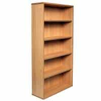 Space System Bookcase, 1800h x 900w x 315d, Beech