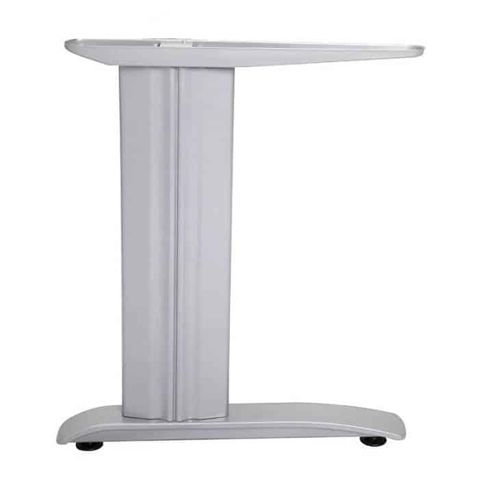 Space System Desk Leg, Silver