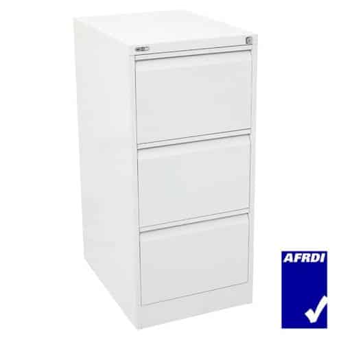 Super Strong 3 Drawer Metal Filing Cabinet