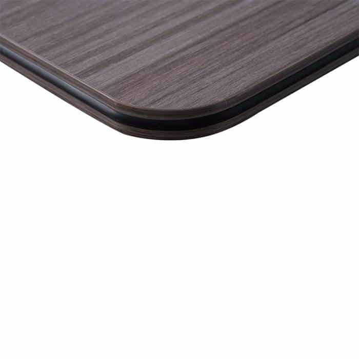 Payton Vertical Folding Table, Driftwood Edge Detail