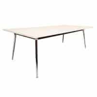 Stephanie Meeting Table, Natural White Table Top