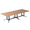 Tessa 3200mm x 1200 Meeting Table, Beech Table Top