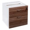 Aspect Fixed Drawer Unit, 1 Personal + 1 Deep File Drawer