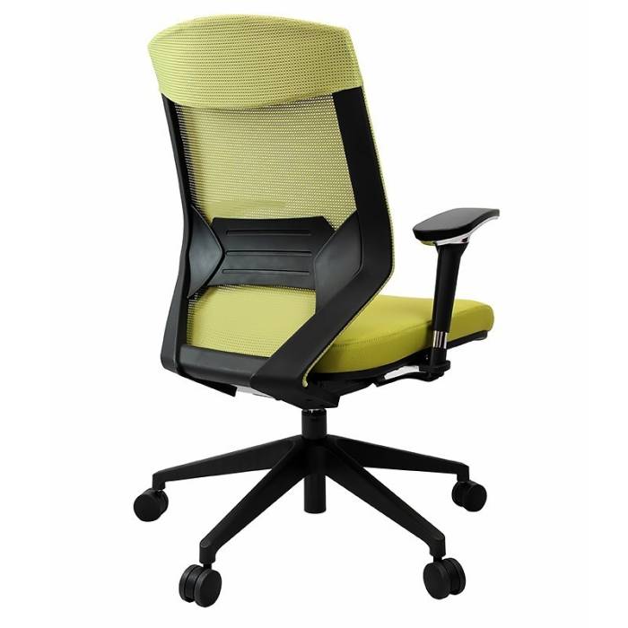 Lara Chair, Green, Rear View