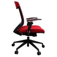 Lara Chair, Red, Side View