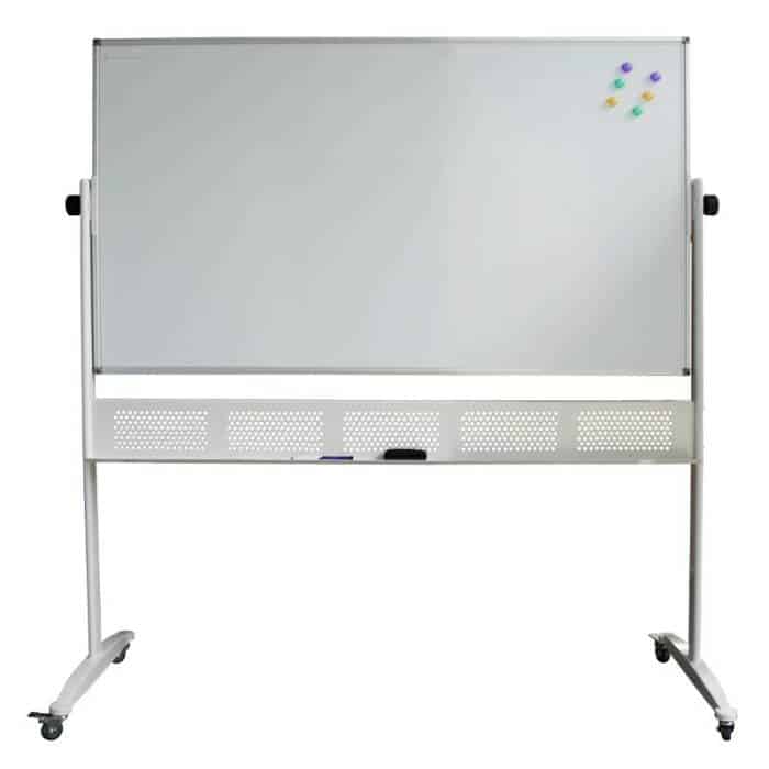 Standard Mobile Pivoting Magnetic White Board