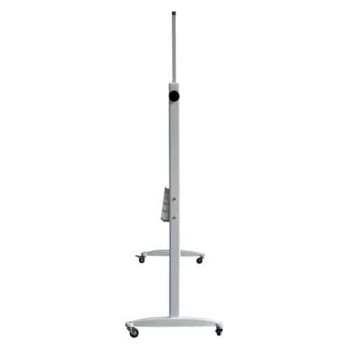 Standard Mobile Pivoting Magnetic White Board, End View