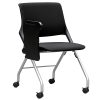 Salerno Nesting Chair with Tablet Arm, Image 2