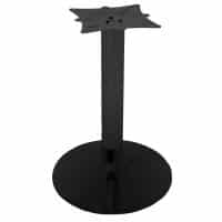 Stacey Round Meeting Table Black Base