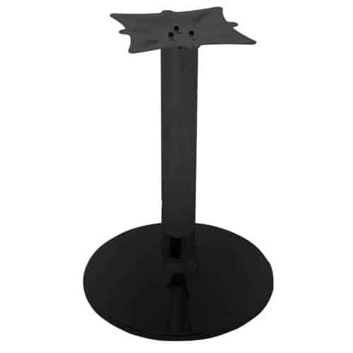 Stacey Round Meeting Table Black Base