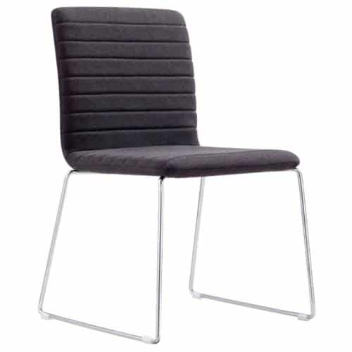 Liri Chair, Charcoal Fabric