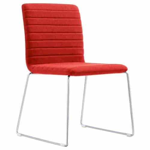 Liri Chair, Red Fabric