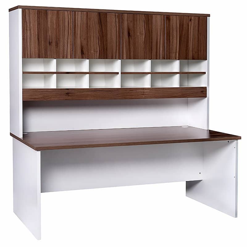 Aspect Desk And Pigeon Hole Hutch Package Fast Office Furniture