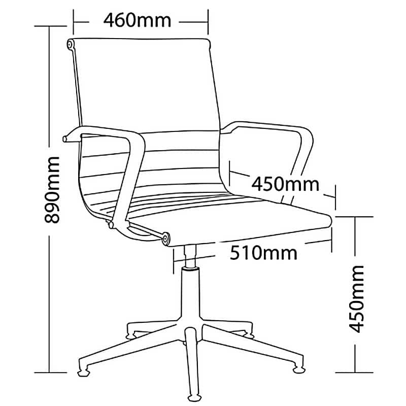 Austin Fixed Height Swivel Meeting Room Chair