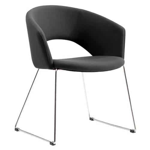 Dallas Chair, Charcoal Colour