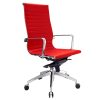 Denver High Back Chair, Red Colour
