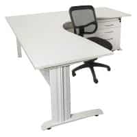 Stradbroke Mesh Back Chair, Space System Corner Workstation and Space System Mobile Drawer Unit Package