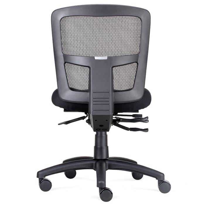 Works Promesh Chair no Arms, Rear View
