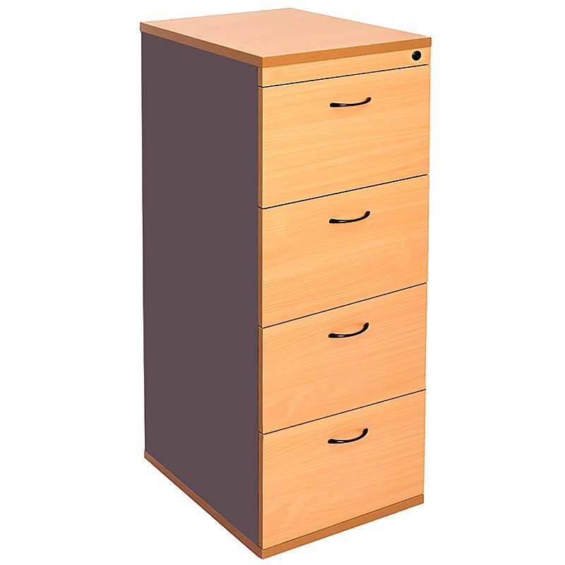 function filing cabinet, melamine - fast office furniture