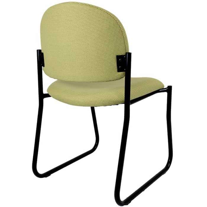Keppel Sled Frame Visitor Chair, Rear View