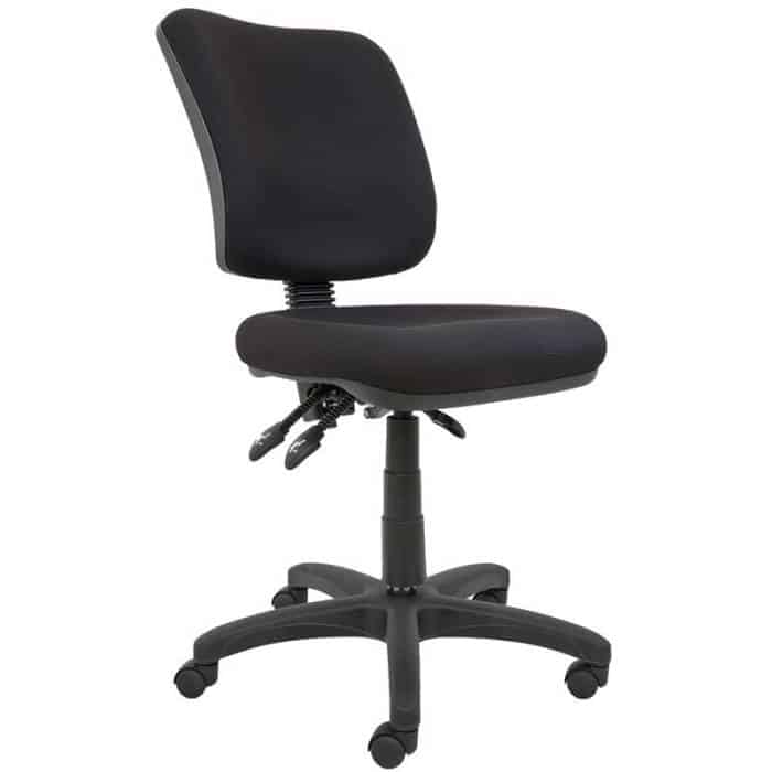 Pip High Back Chair, Black Fabric Colour