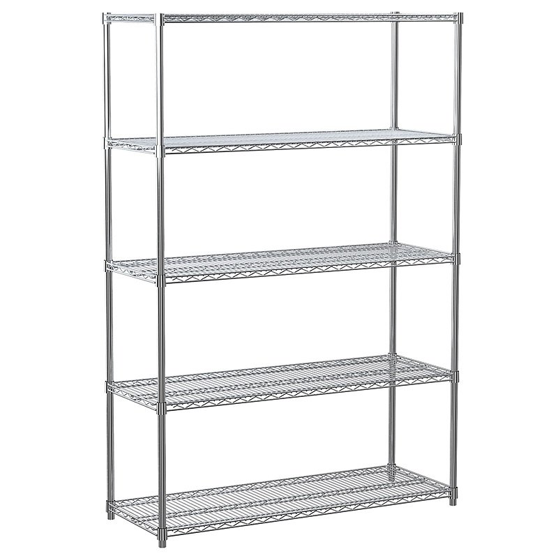 Rocco Easy Assembly Metal Shelving Unit, Easy Home Wire Shelving
