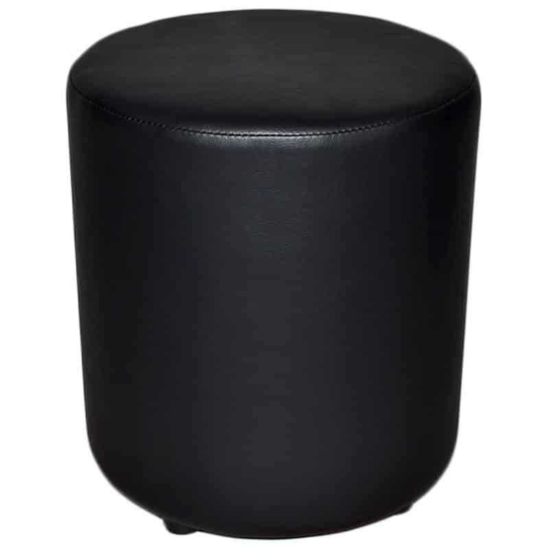 Vinyl ottoman on sale
