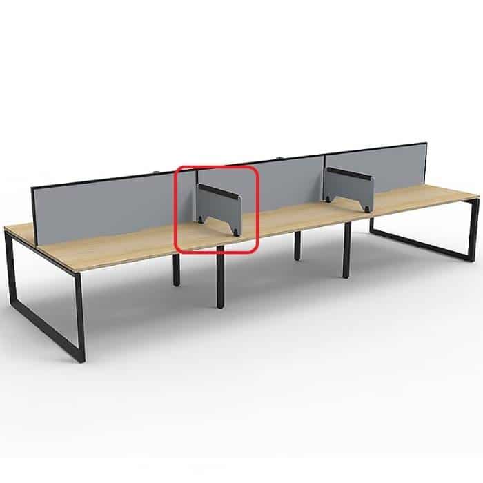 Optional Elite Desk Dividers, Grey
