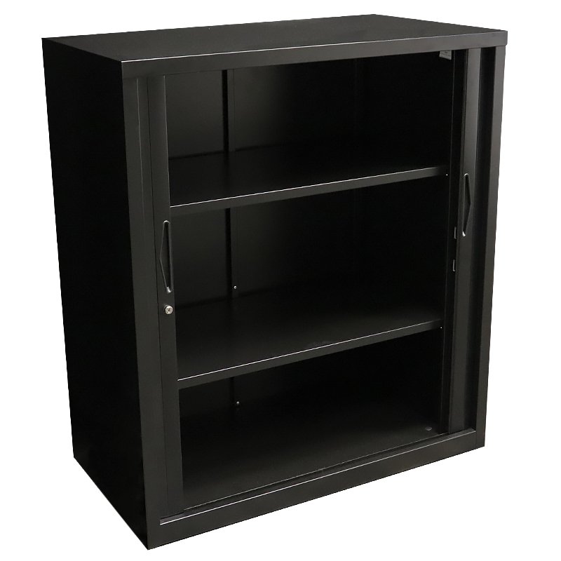 Black Shelf With Doors 60 Off, Kobi Small Wide Bookcase With Glass Doors Dimensions