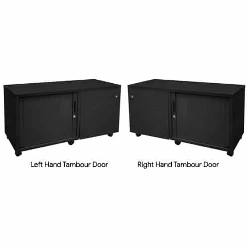 Super Strong Metal Mobile Storage Caddies, Black