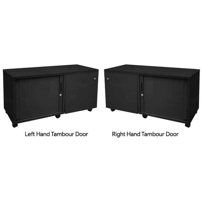 Super Strong Metal Mobile Storage Caddies, Black